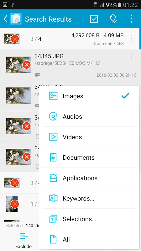 Скриншоты Search Duplicate File