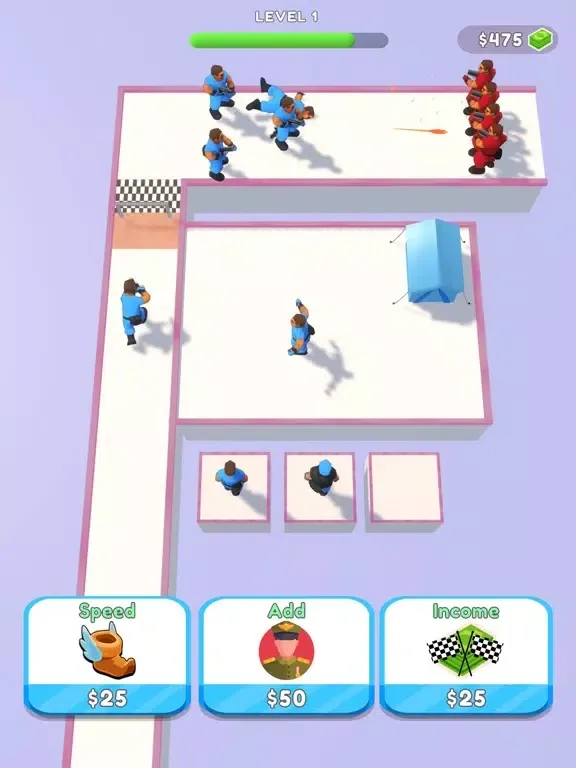 Merge Camp 3D iPad  Screenshots