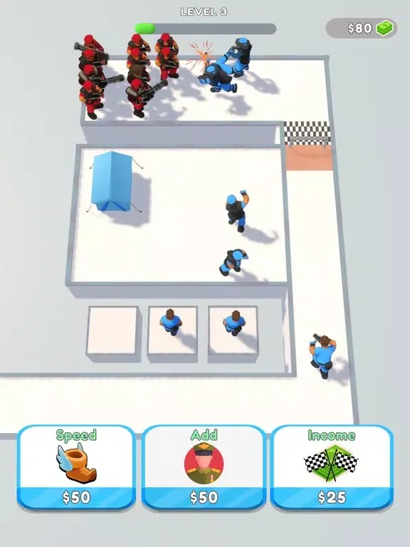 Merge Camp 3D iPad  Screenshots