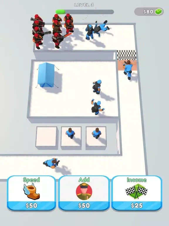 Merge Camp 3D iPad  Screenshots