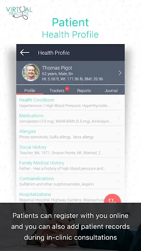 Virtual Practice Healthcare Screenshots