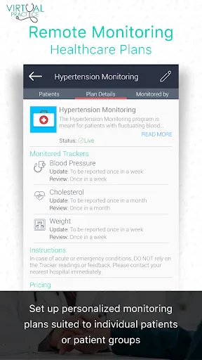 Virtual Practice Healthcare Screenshots