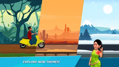 ภาพหน้าจอของ Bhide Scooter Race| TMKOC Game