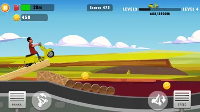 ภาพหน้าจอของ Bhide Scooter Race| TMKOC Game