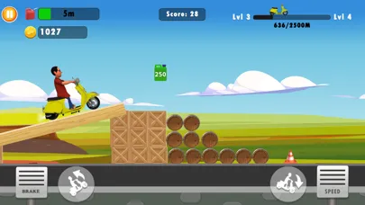 ภาพหน้าจอของ Bhide Scooter Race| TMKOC Game