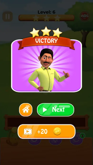 Zrzuty ekranu Taarak Fruit Match| TMKOC Game