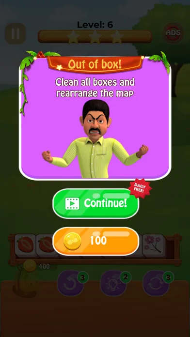 Zrzuty ekranu Taarak Fruit Match| TMKOC Game