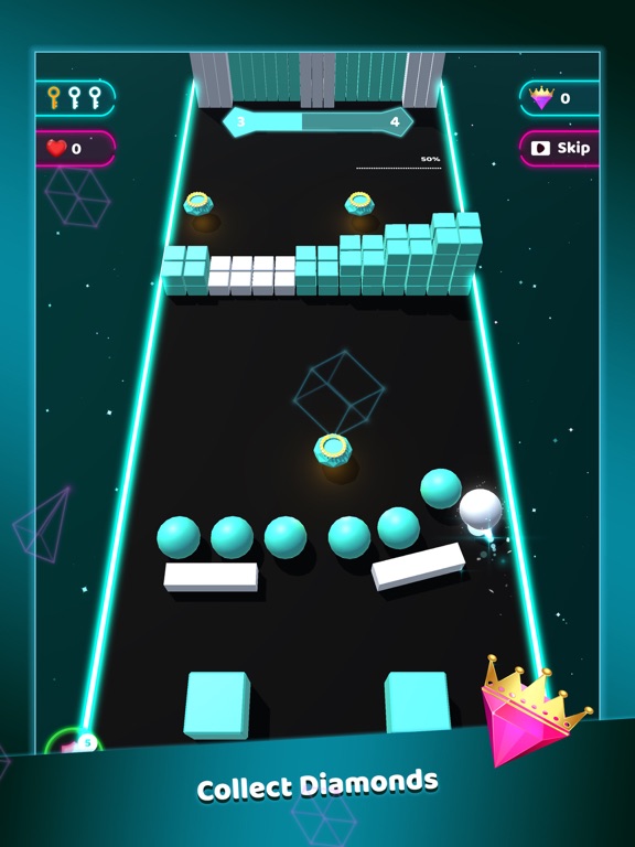 Color Bump - Avoid Obstacles iPad 应用截图