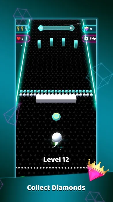 Tangkapan skrin Color Bump - Avoid Obstacles