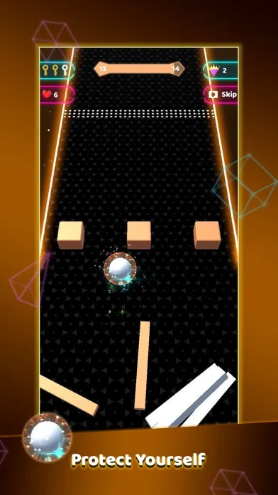 Tangkapan skrin Color Bump - Avoid Obstacles