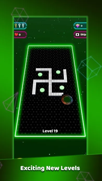 Tangkapan skrin Color Bump - Avoid Obstacles