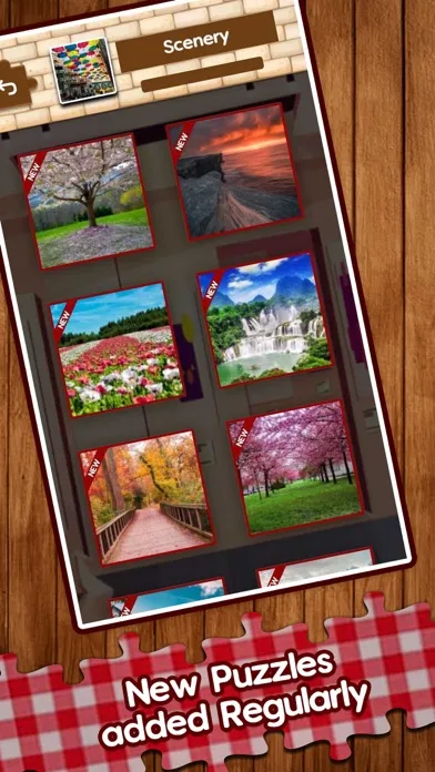 Ảnh chụp màn hình của Jigsaw Puzzles Collection