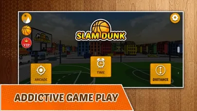 ภาพหน้าจอของ Slam Dunk -3D Basketball Game
