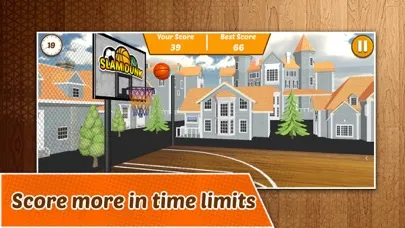 ภาพหน้าจอของ Slam Dunk -3D Basketball Game