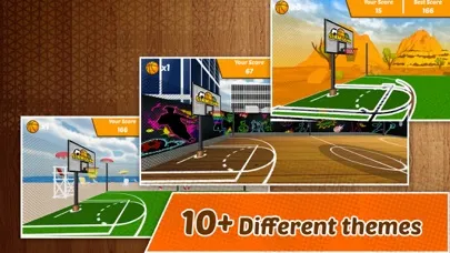 ภาพหน้าจอของ Slam Dunk -3D Basketball Game