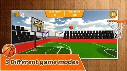ภาพหน้าจอของ Slam Dunk -3D Basketball Game