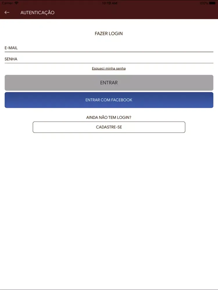 Barretos Burguer iPad  Screenshots