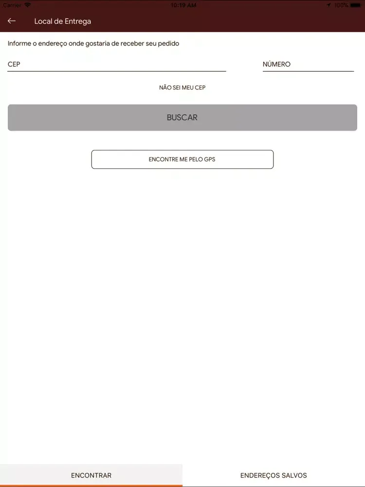 Barretos Burguer iPad  Screenshots