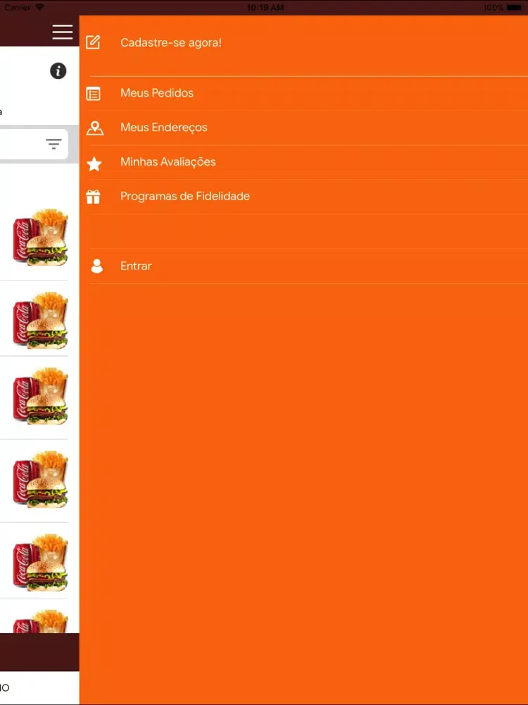 Barretos Burguer iPad  Screenshots
