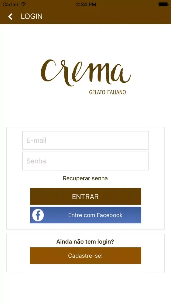 Crema Gelato Italiano স্ক্রিনশট