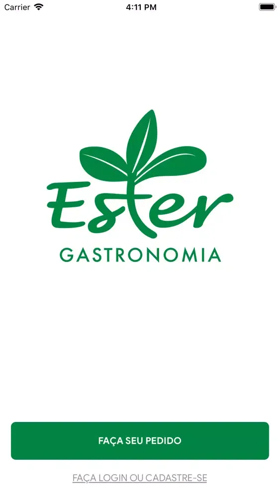 Capturas de tela do Ester Gastronomia