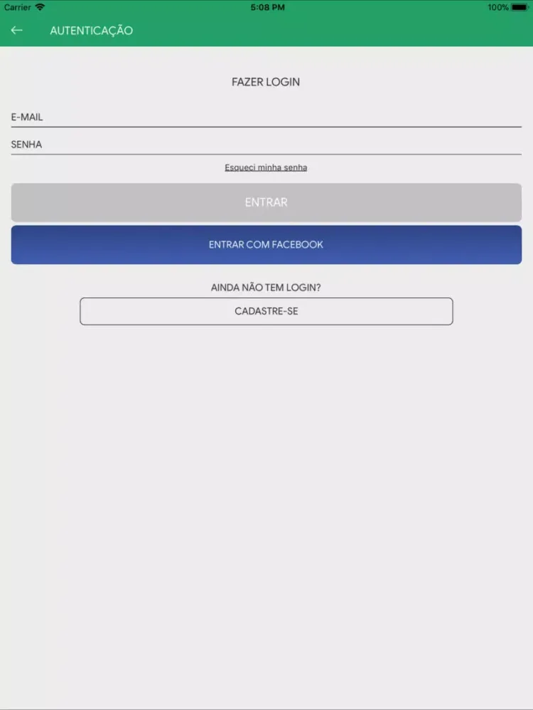 Tangkapan layar Kim Japa Food iPad 