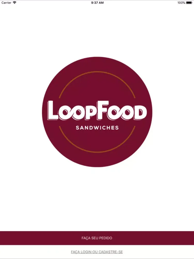 Ảnh chụp màn hình của Loop Express iPad 