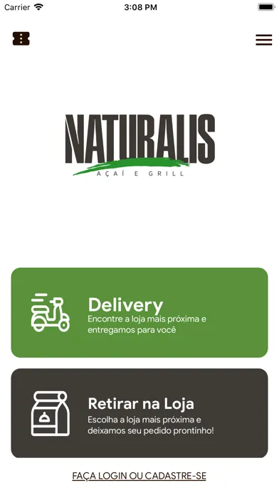 Naturalis Açaí e Grill應用截圖
