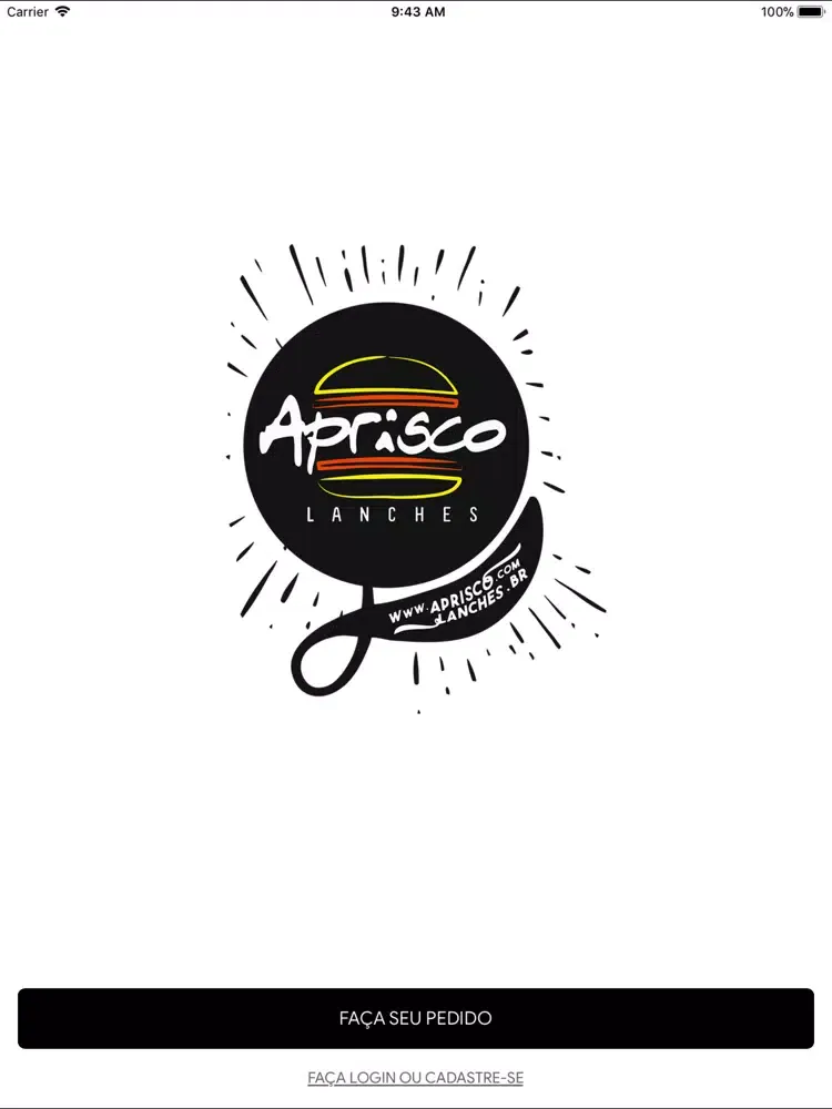 Скриншоты Aprisco Lanches iPad 