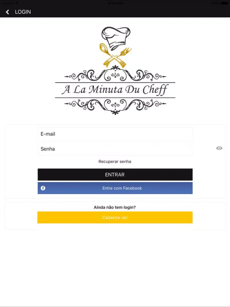 Capturas de pantalla de A La Minuta Du Cheff iPad 