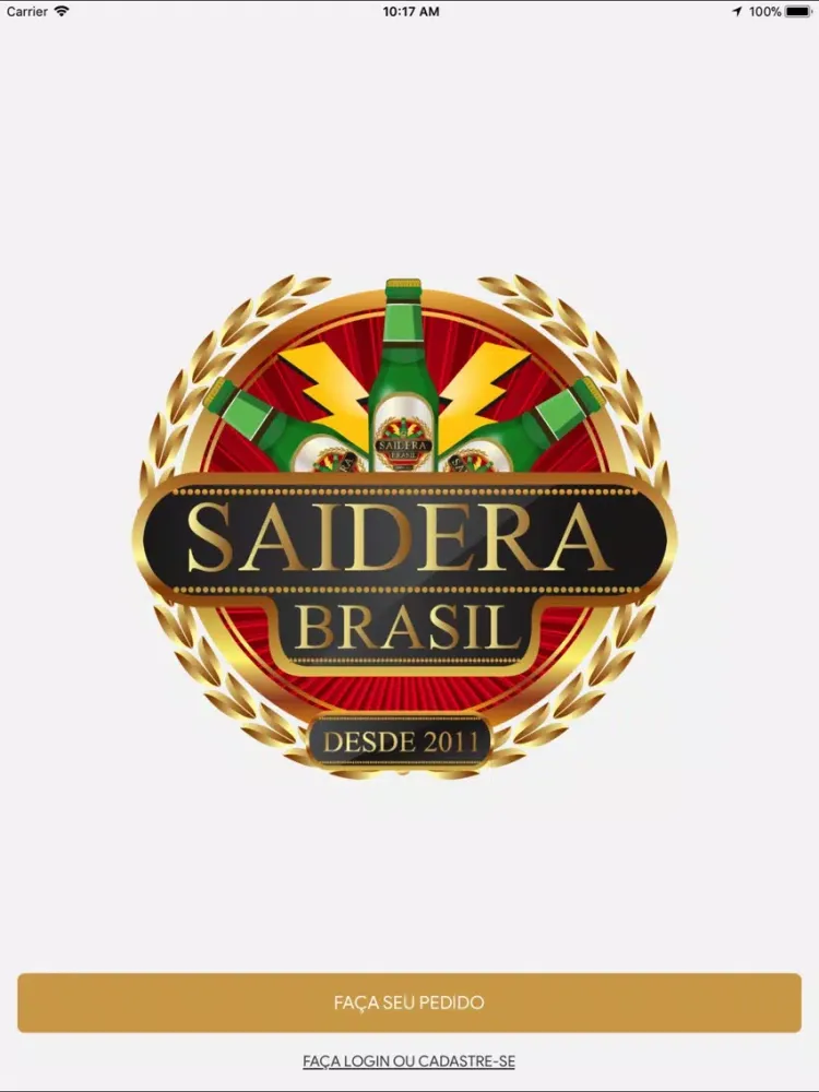 Saidera Brasil - Delivery iPad  Screenshots