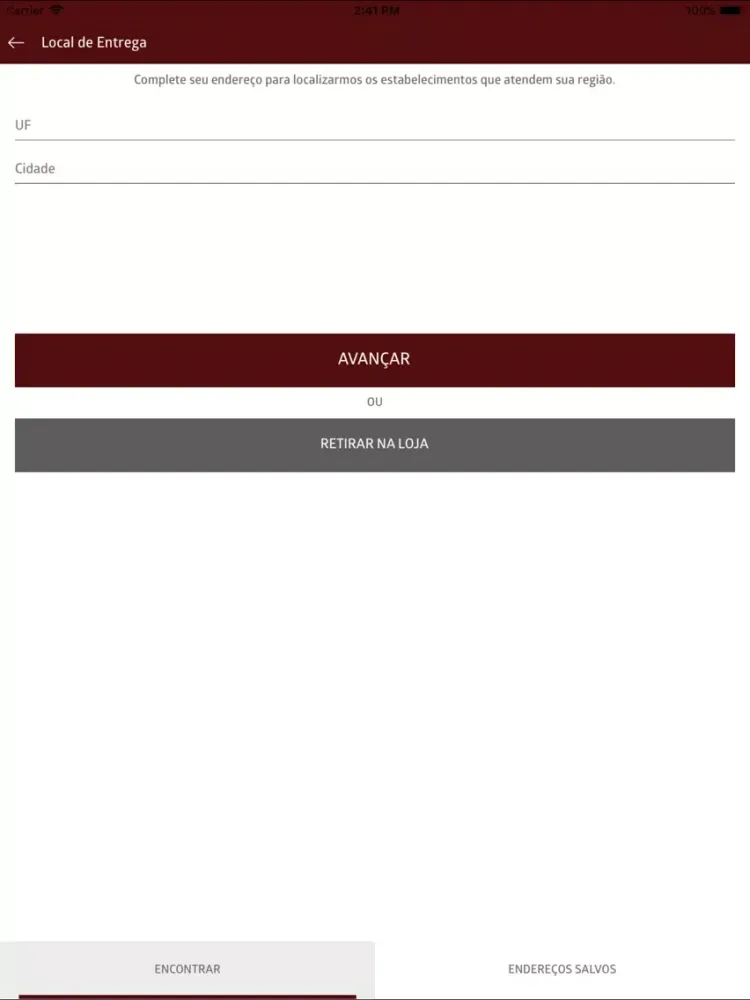 Serjão Lanches iPad 应用截图