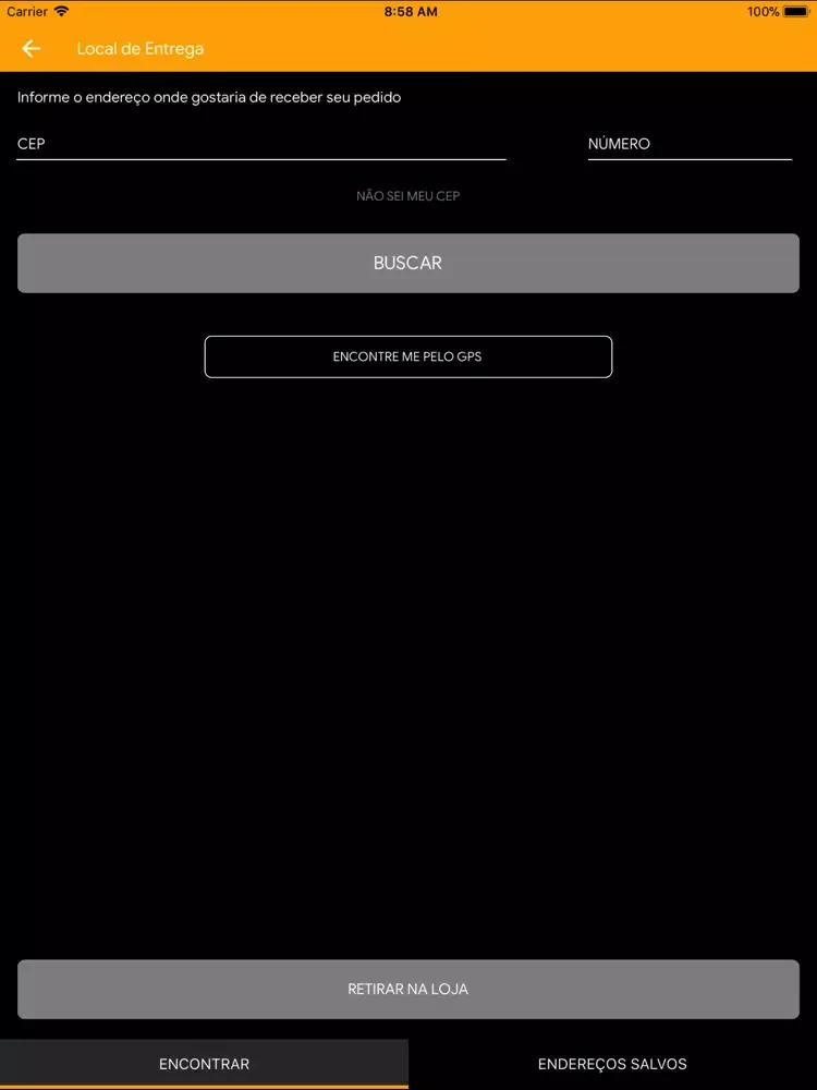 Usina do Hamburguer Delivery iPad  Ekran Görüntüleri