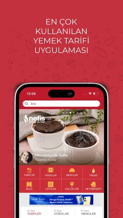 Nefis Yemek Tarifleri应用截图