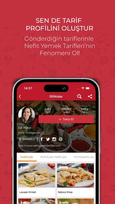 Nefis Yemek Tarifleri应用截图