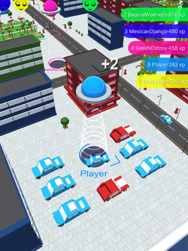Zrzuty ekranu Alien.io iPad 
