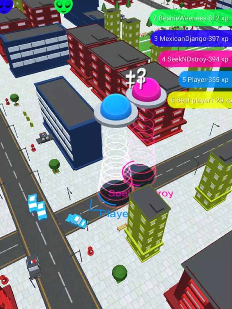 Zrzuty ekranu Alien.io iPad 