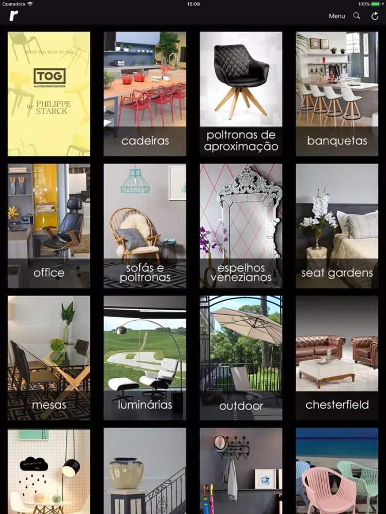 Rivatti iPad  Screenshots