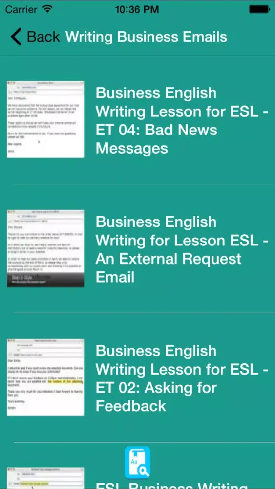 Business English Pro - Vocabulary & Lessons Screenshots