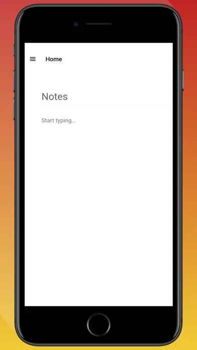 Capturas de tela do Notes Pad App