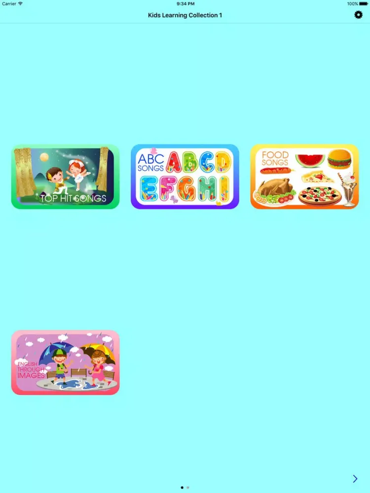 Capturas de tela do English Songs For Kids - Kid Amazing Music Series iPad 
