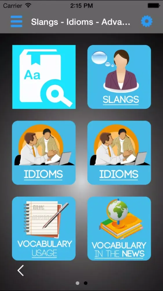 English Vocabulary Builder Pro Word Phrases Idioms Screenshots