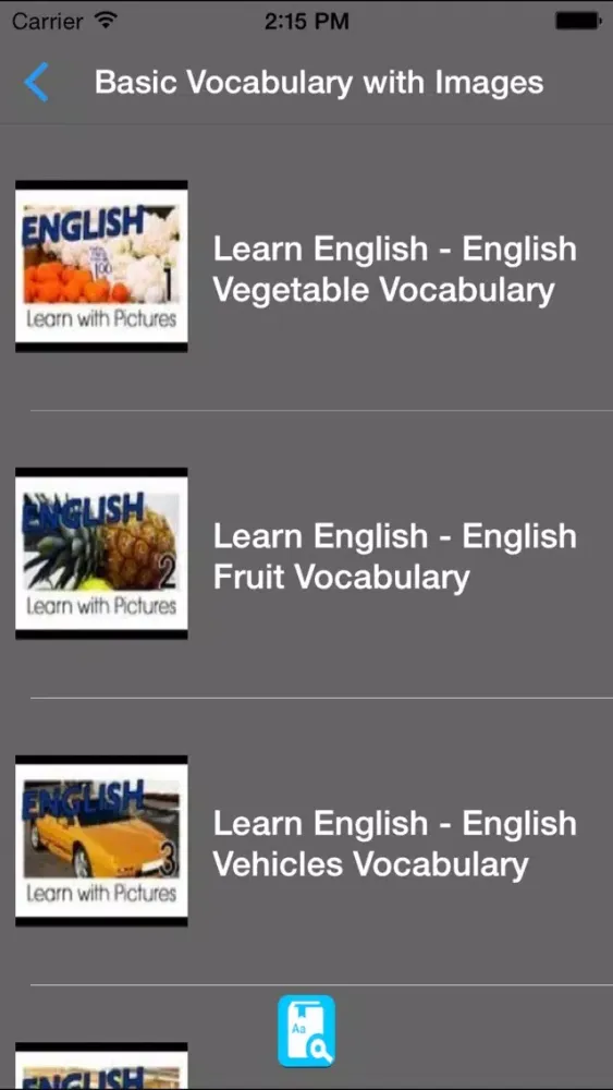 English Vocabulary Builder Pro Word Phrases Idioms Screenshots