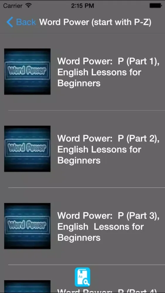 English Vocabulary Builder Pro Word Phrases Idioms Screenshots