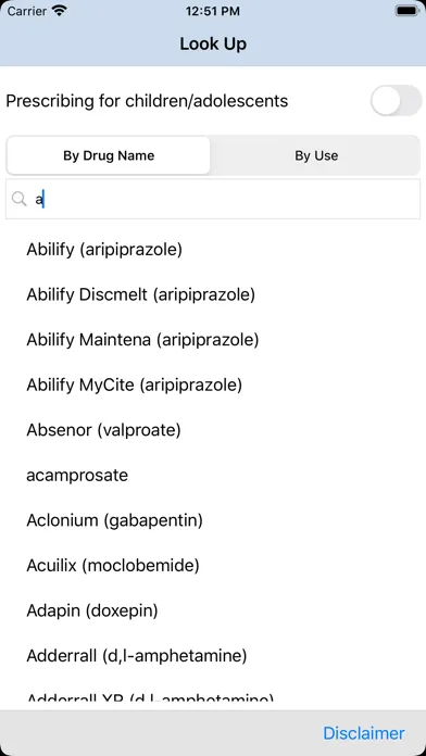 NEI Prescribe Screenshots