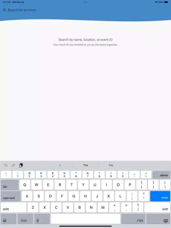 صور NEI Meetings iPad 