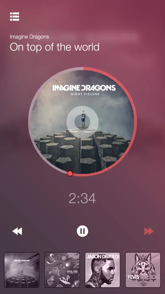 Capturas de pantalla de Audio Player + : Best app 4 Music Ever