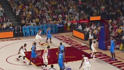 Ảnh chụp màn hình của Basketball NBA 17