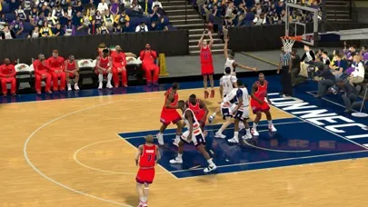 Ảnh chụp màn hình của Basketball NBA 17