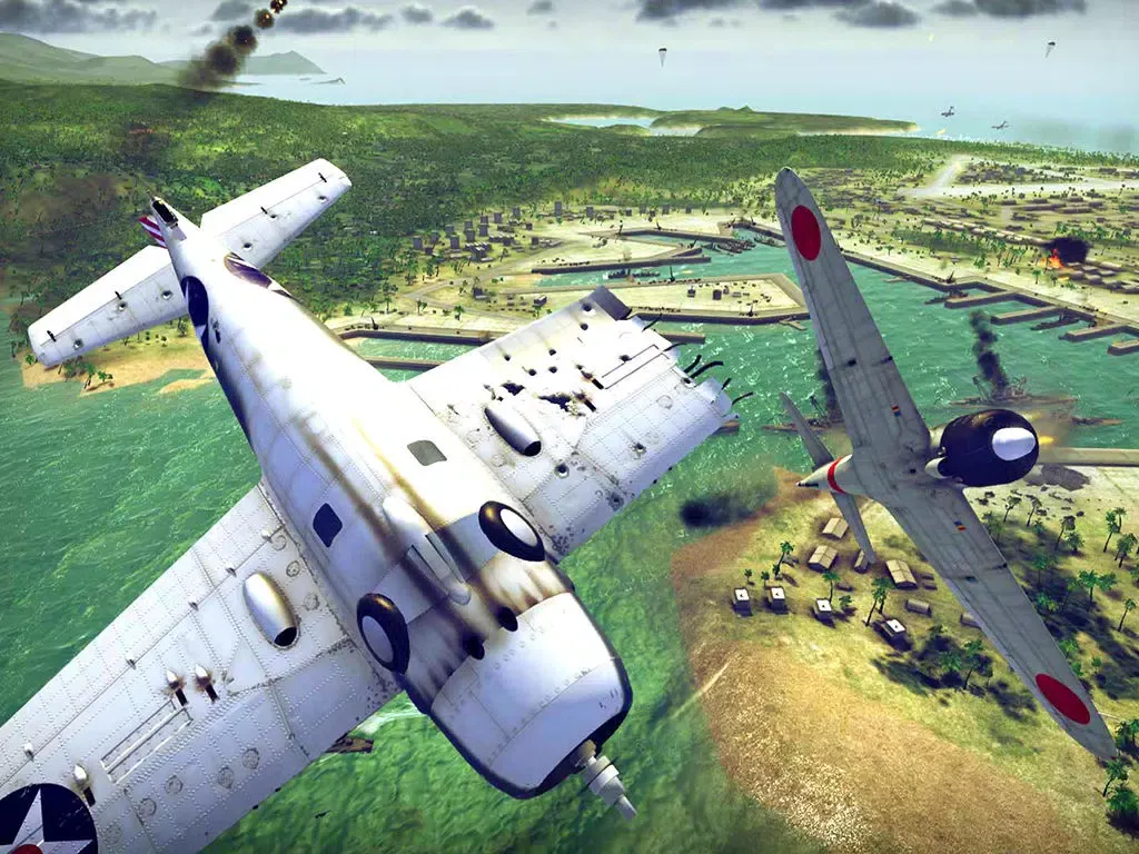 Capturas de pantalla de Skies of Warriors: Rockwell B-1 Lancer iPad 
